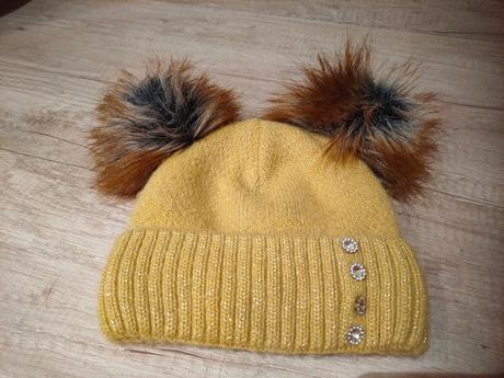 Zimná zateplená čiapka, 58