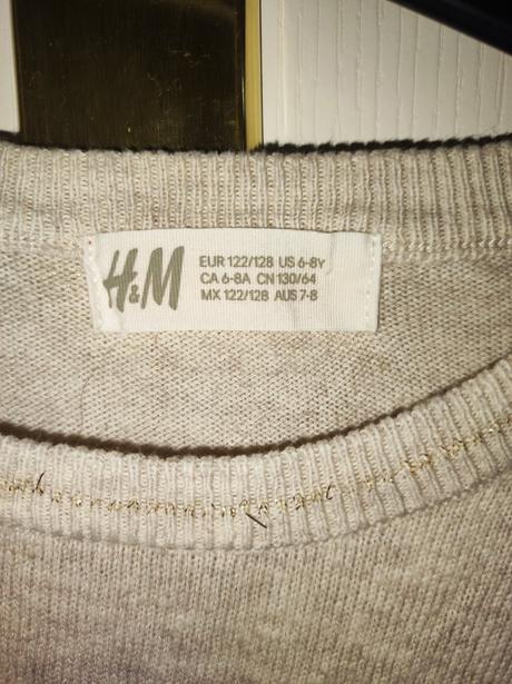 Dievčenské šaty, h&m,122