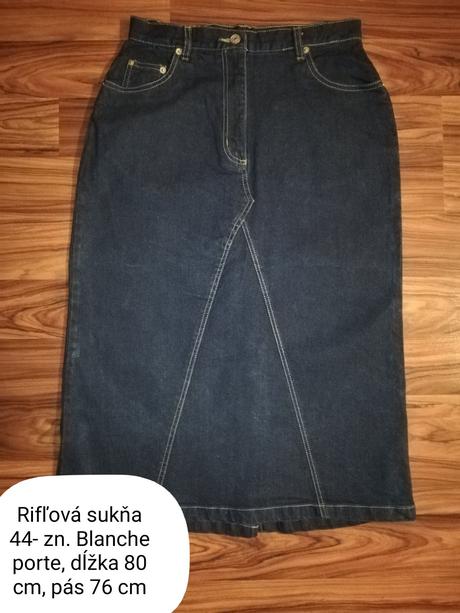 Džínsová sukňa 44, 44