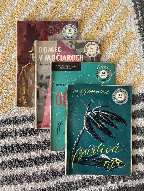 Dobrodružné romány 4ks vyd.1959,