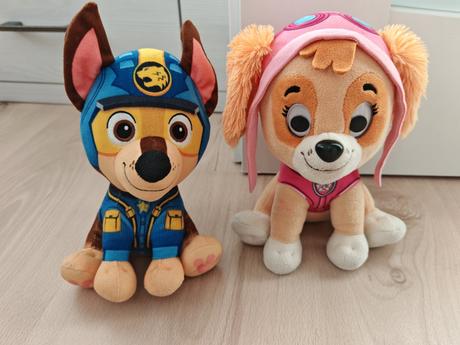 Plyšová hračka labkova patrola modrý chejs, 