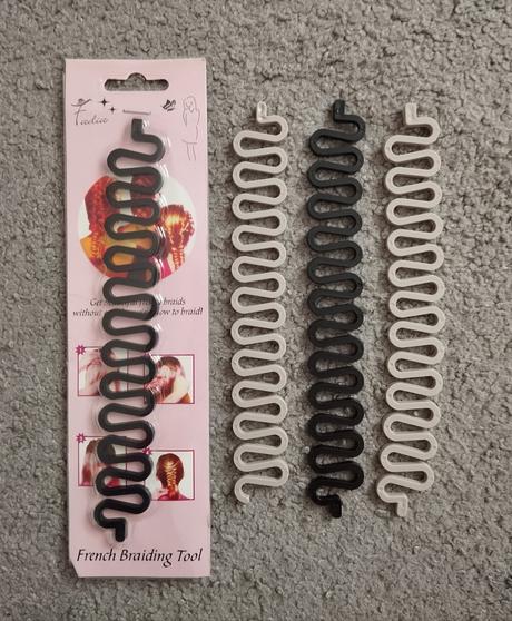 4 ks pomôcka na zapletanie vrkoča/rybieho chvosta,