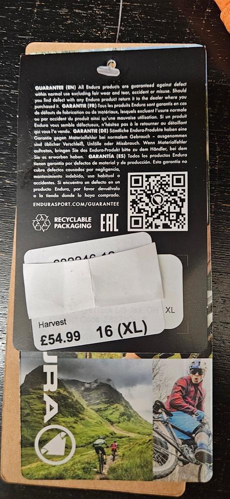 Endura dámske cyklistické tričko veľkosť xl, xl