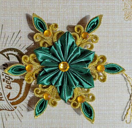 Vločka vo vianočných farbách, 