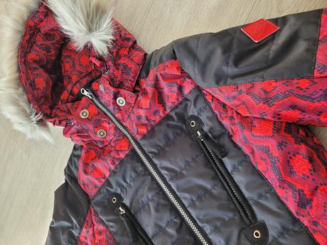 Lyziarska bunda authority sznowa red, authority,xs