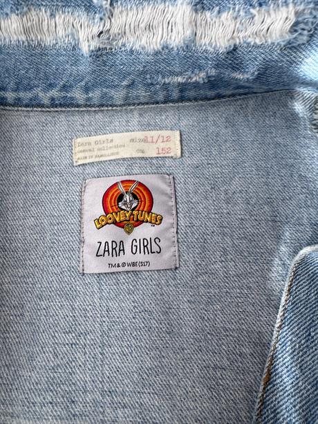 Rifľová bunda zara 152, zara,152