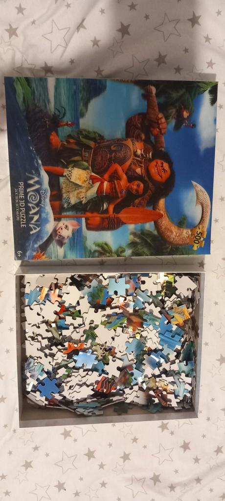 Puzzle 500 vaiana 3d, 
