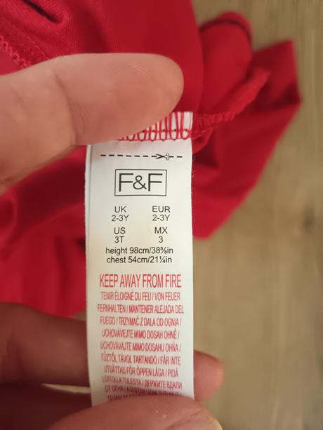 Tričko, f&f,98