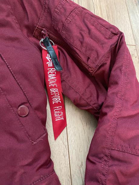 Predlzena parka bunda alpha industries, s