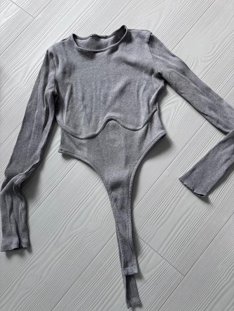 Zara - dvoje body s výrezom, zara,xs