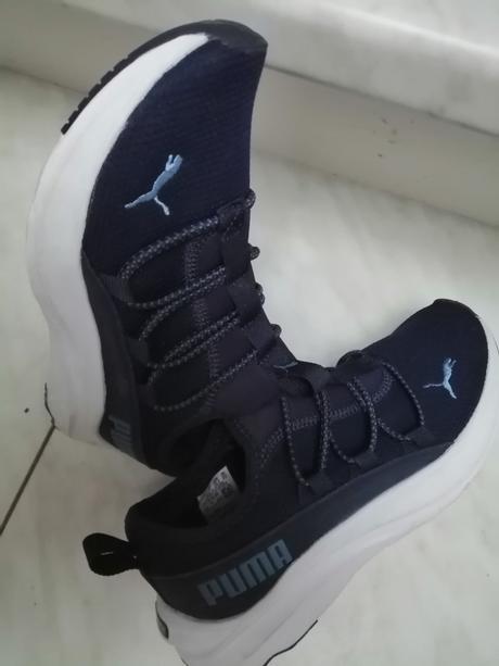 Tenisky pre chlapcov puma modre vel. 35,5, puma,35