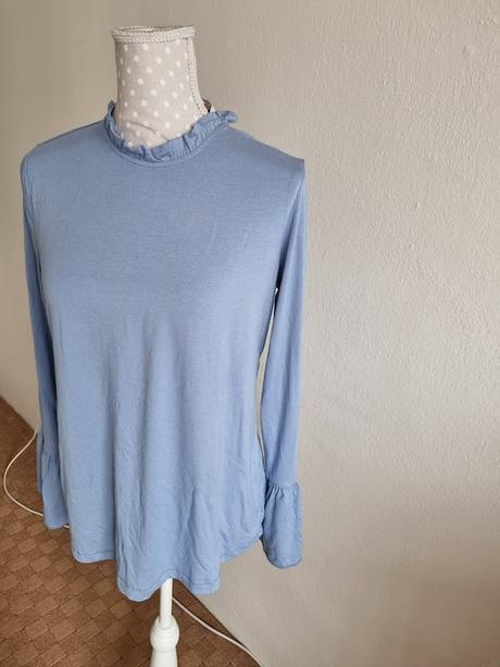 Svetlomodrý top linea tesini veľ.38, 40