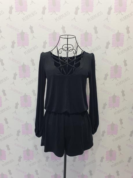 Čierny overal xs, xs