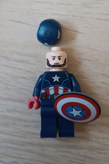 Lego marvel 76168  mech captain america, 