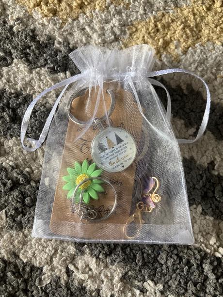 Prívesky na kľúče 4ks, 