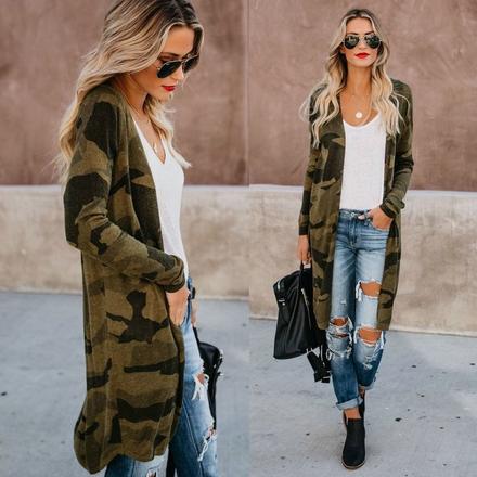 Army cardigan,