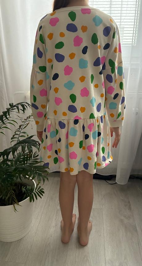 Mikinova tunika, saty, tchibo,134