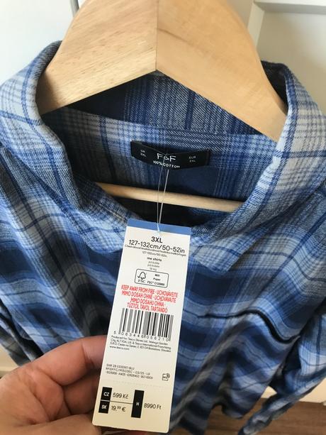 Bavlnena košeľa, f&f,xxxl