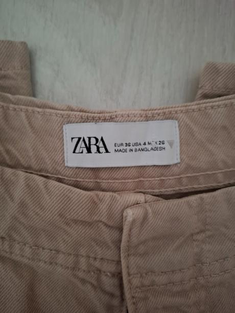 Nohavice kapsáče, zara,36