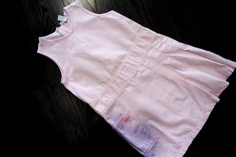 H&m bledoružové šaty, v. 128/6-8r., h&m,128