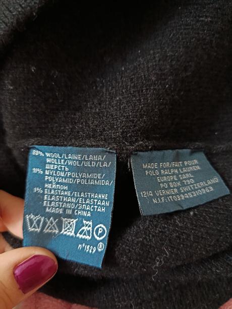 Hruby sveter, ralph lauren,xl