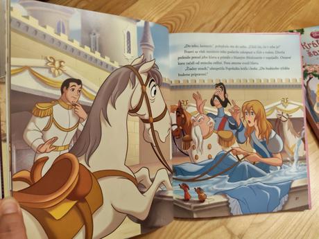 Knihy disney princess - rozprávky o koňoch,