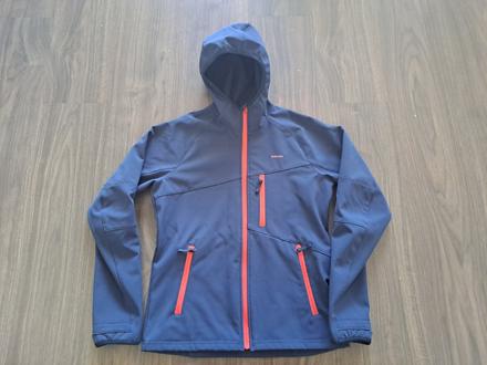 Softshelova bunda zateplena flisom, 152-158, decathlon,152