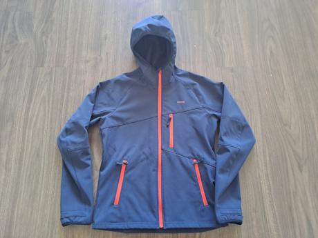 Softshelova bunda zateplena flisom, 152-158, decathlon,152