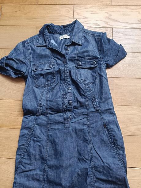 Riflové šaty, tom tailor,40