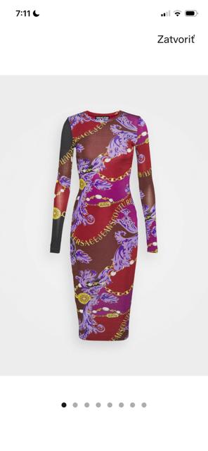 Versace jeans couture šaty- originály, versace,38