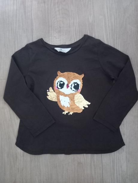 Tričko s premienacim obrázkom, h&m,116