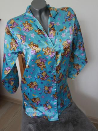 Satenova kosielka - pyzamovy vrch, m