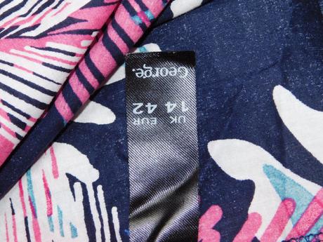 Pekne letne saty/tunika, george,40