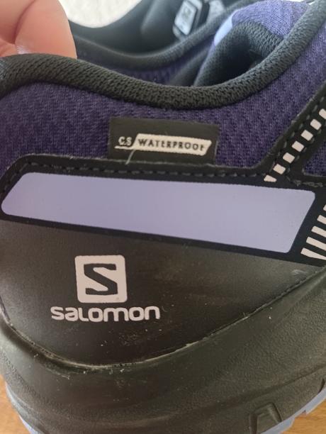 Juniorská treková obuv salomon, salomon,39
