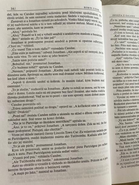 Robin cook invázia z galaxie, 