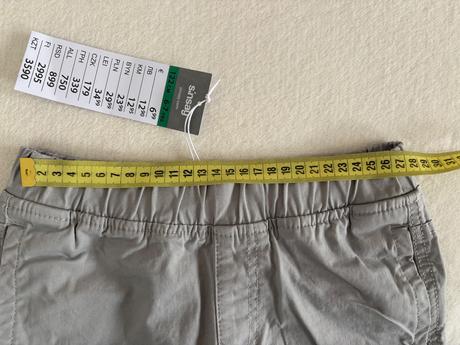 Nové pull-on džínsy šedé, sinsay,122