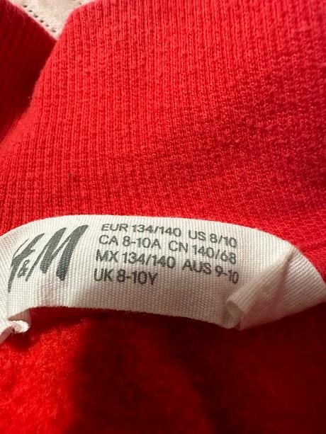 Dievčenská mikina, h&m,134