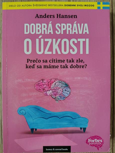 Kniha dobrá správa o úzkosti,