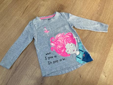 Tričko s dlhým rukávom, pepco,110