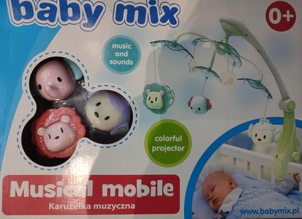 Kolotoč s projektom baby mix safari,