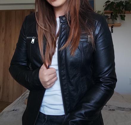 Bunda only z nepravej kože, only,34