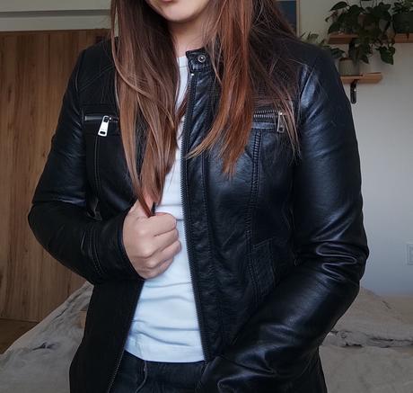 Bunda only z nepravej kože, only,34