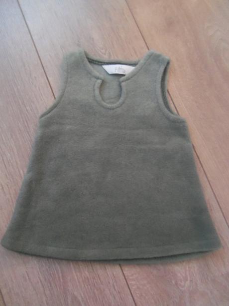 Teplé šaty pre dievčatko - fa2 - 3-6mes., 68