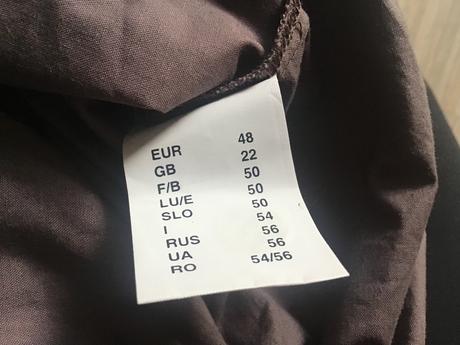 Bavlnené saty 2+1napoly, 46 / 50