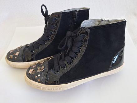 Tenisky vysoké čierne, next,37