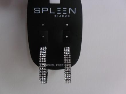 Náušnice spleen bez niklu, 