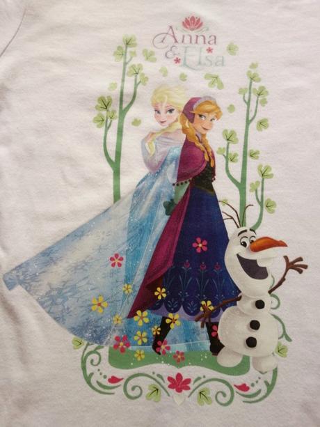 Tričko h&m 122/128 frozen, h&m,122