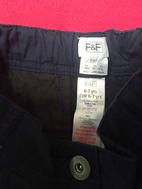 Šortkove nohavice, f&f,122
