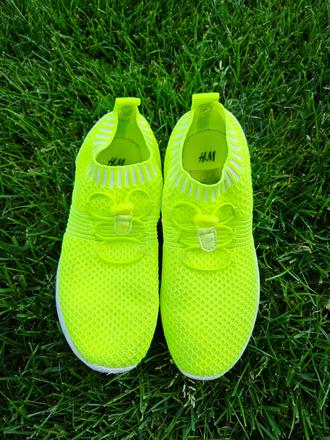 Neónové tenisky, h&m,31