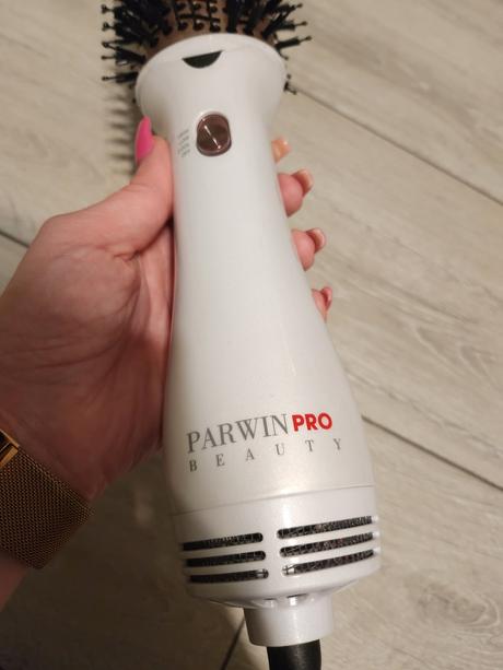 Teplovzdušná kefa parwin pro - biela,
